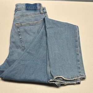 Abercrombie & Fitch Light Blue Straight Leg Jeans